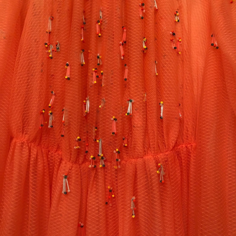 Orange dress Lia Cohen - Picture 2 of 4